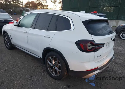 2023 BMW X3 xDrive30I from USA, damaged, VIN 5UX53DP00P9R81977